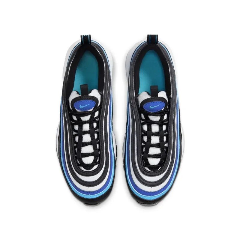 Nike Air Max 97 Black Hyper Blue Oracle Aqua (GS) (921522-019)