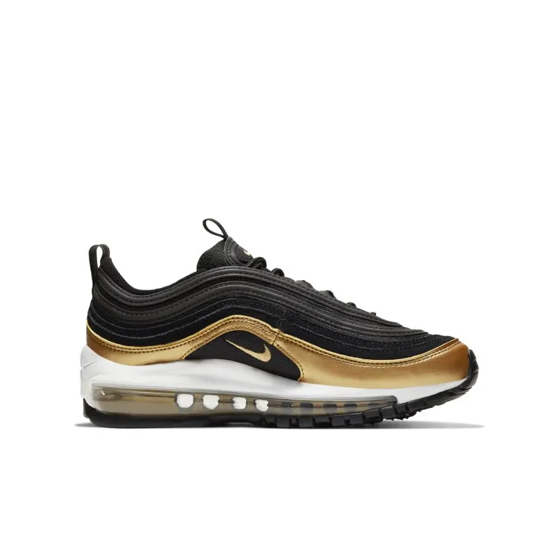 Nike Air Max 97 Black Metallic Gold (GS) (921522-014)