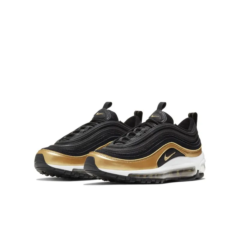 Nike Air Max 97 Black Metallic Gold (GS) (921522-014)
