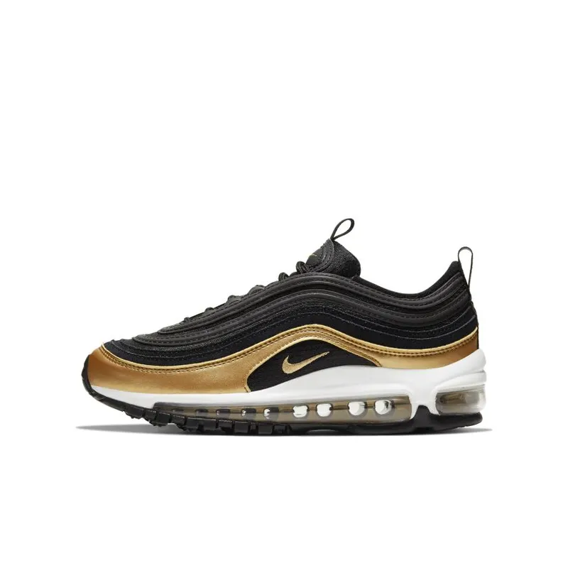 Nike Air Max 97 Black Metallic Gold (GS) (921522-014)
