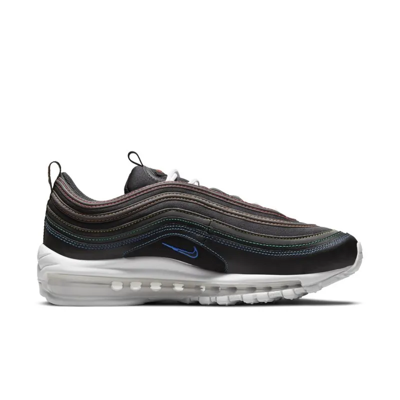 Nike Air Max 97 Black Rainbow Stitching (Women’s) (DJ5999-001)