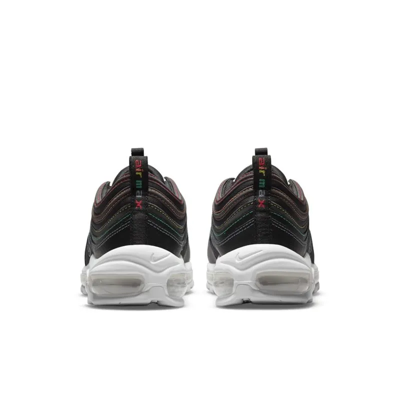 Nike Air Max 97 Black Rainbow Stitching (Women’s) (DJ5999-001)