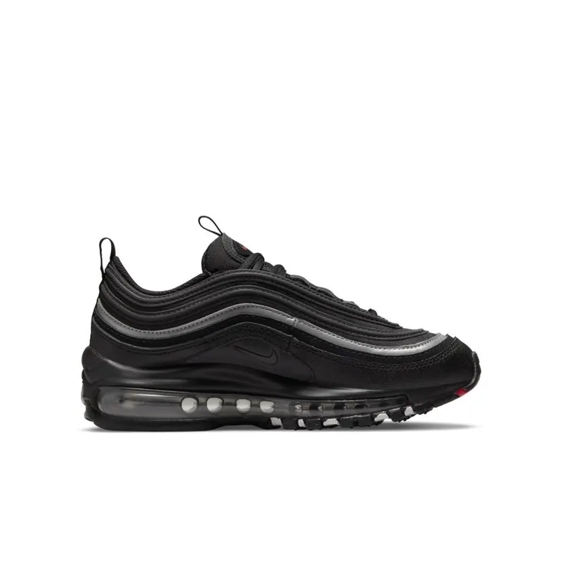 Nike Air Max 97 Black Silver Red (GS) (921522-028)