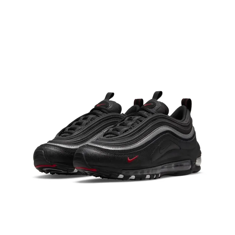 Nike Air Max 97 Black Silver Red (GS) (921522-028)