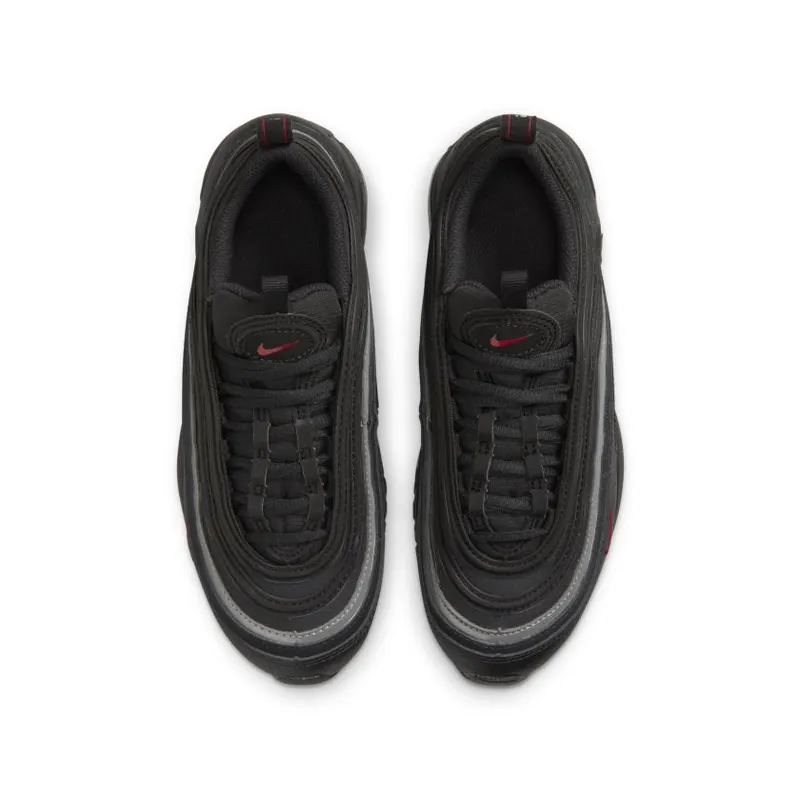Nike Air Max 97 Black Silver Red (GS) (921522-028)