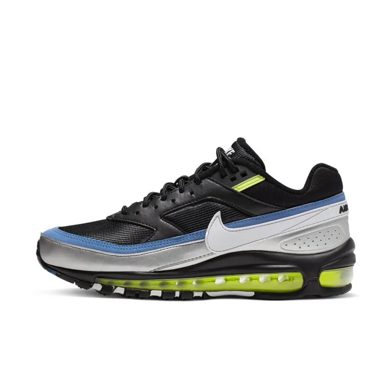 Nike Air Max 97 BW Black White Metallic Silver (AO2406-003)