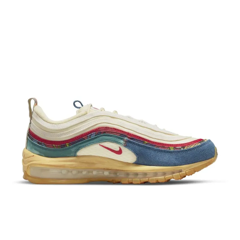 Nike Air Max 97 Coconut Milk Fossil Denim Red (DV1486-162)