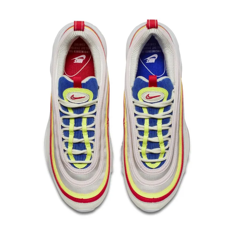 Nike Air Max 97 Corduroy White (Women’s) (AQ4137-101)