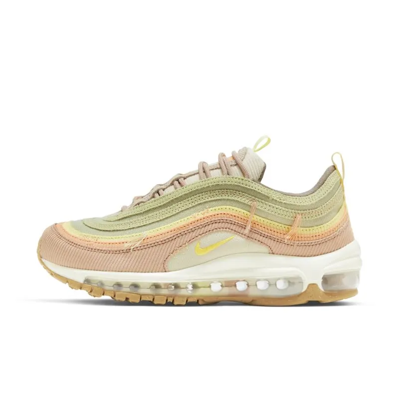 Nike Air Max 97 Corduroy Olive Aura (Women’s) (DQ5073-381)