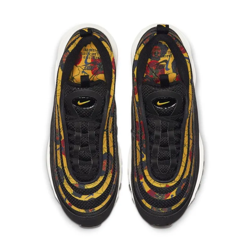 Nike Air Max 97 Floral Black (Women’s) (BV0129-001)