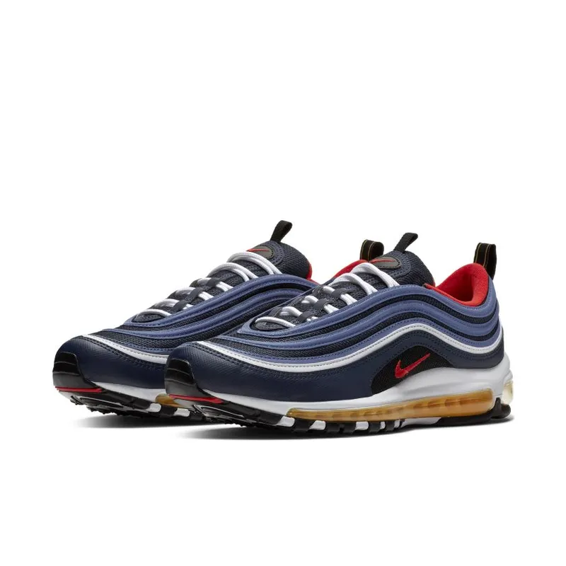 Nike Air Max 97 Midnight Navy Habanero Red (921826-403)