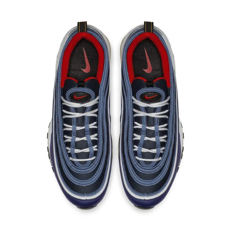 Nike Air Max 97 Midnight Navy Habanero Red (921826-403)
