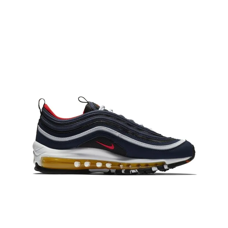 Nike Air Max 97 Midnight Navy Habanero Red (GS) (921522-402)