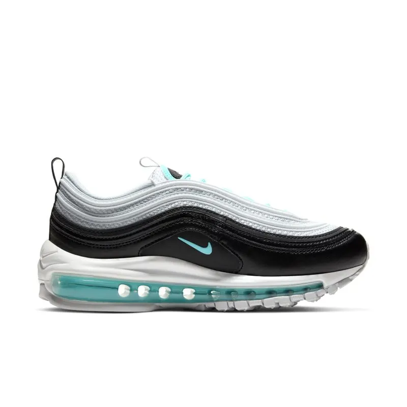 Nike Air Max 97 Platinum Black Aurora Green (Women’s) (921733-065)