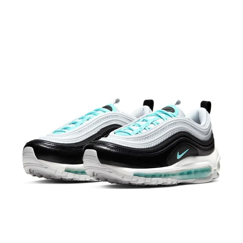 Nike Air Max 97 Platinum Black Aurora Green (Women’s) (921733-065)