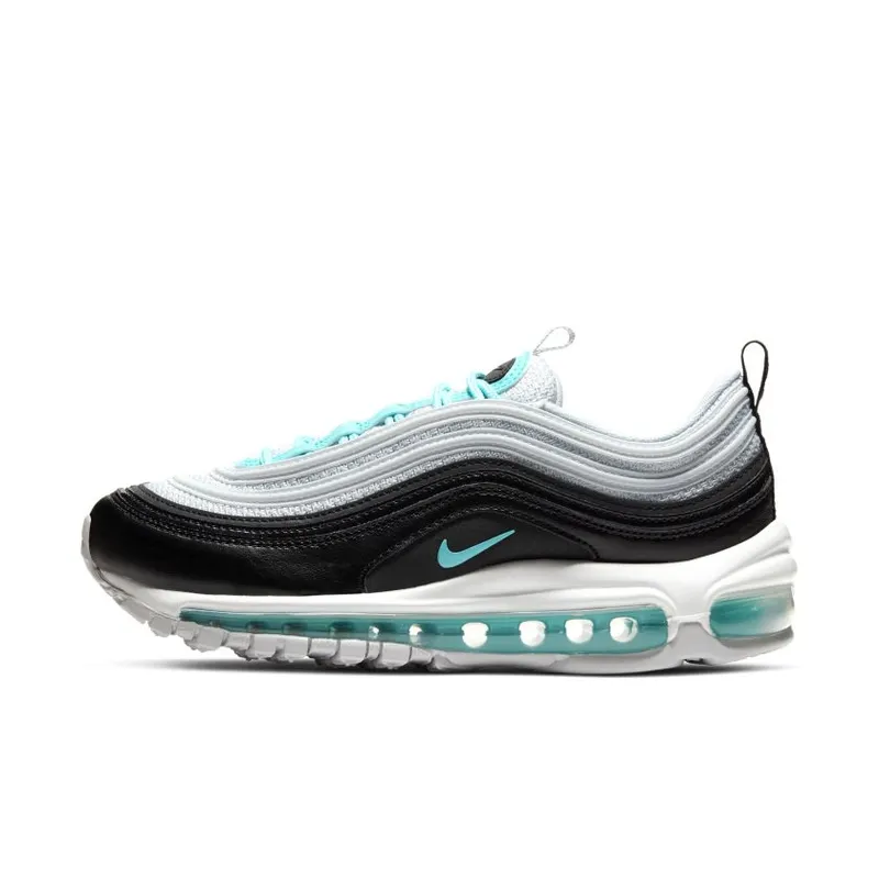 Nike Air Max 97 Platinum Black Aurora Green (Women’s) (921733-065)