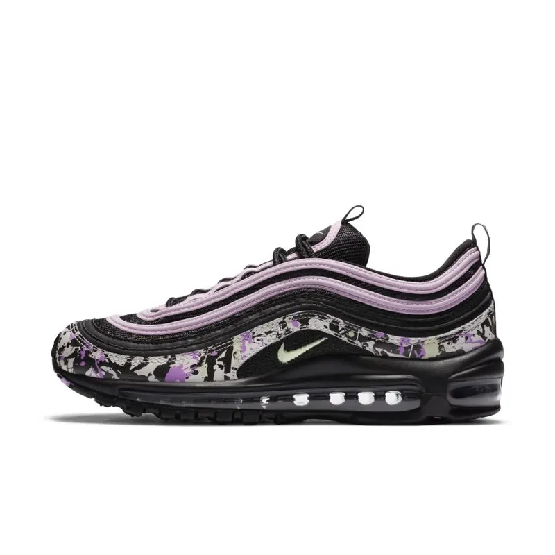 Nike Air Max 97 Splatter Black Pink (Women’s) (CZ8096-100)