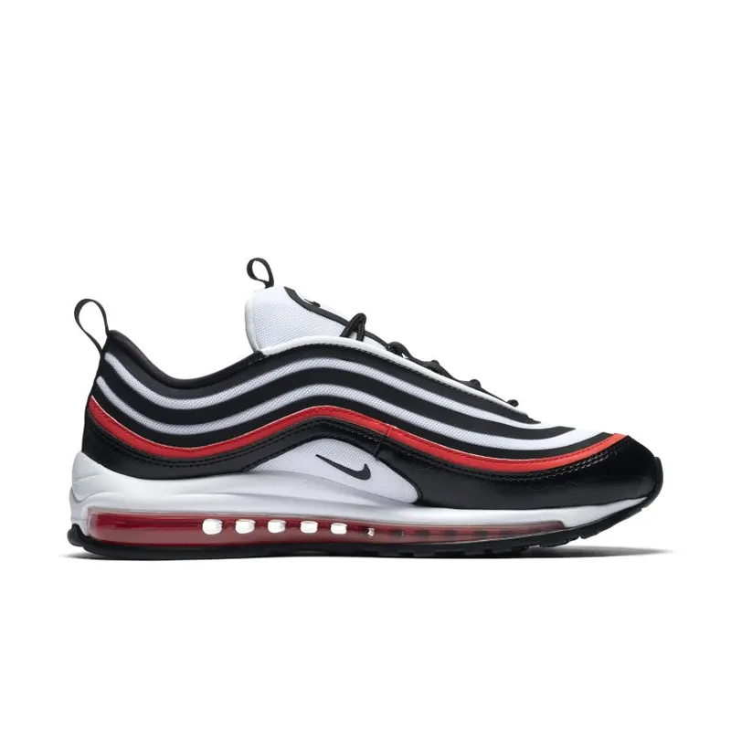 Nike Air Max 97 Ultra 17 Black White Habanero Red (Women’s) (AH6806-005)