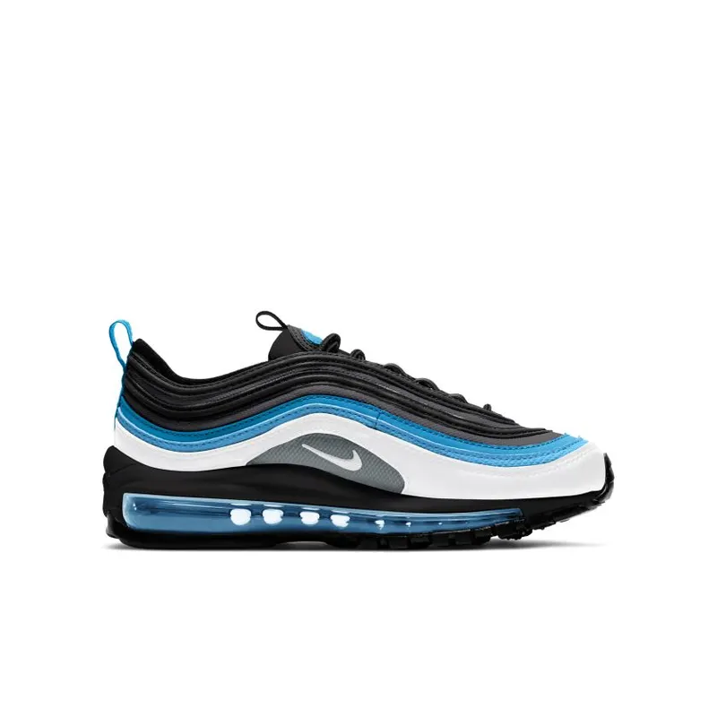 Nike Air Max 97 White Black Aqua (GS) (921522-106)