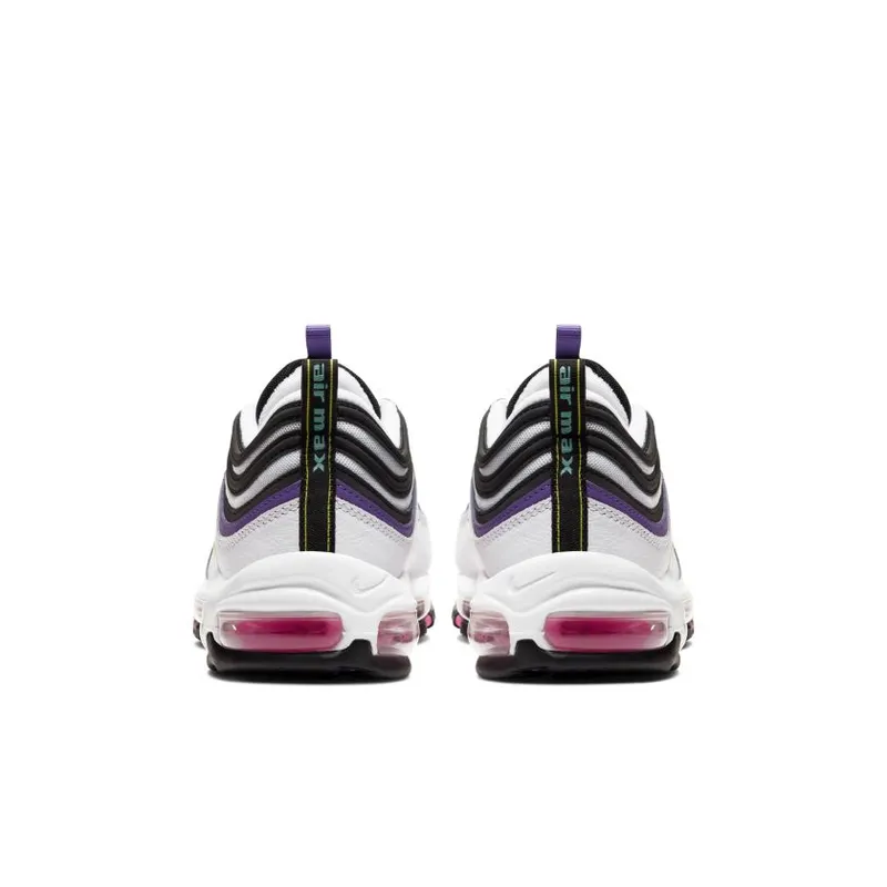 Nike Air Max 97 White Dynamic Yellow Violet (921826-106)
