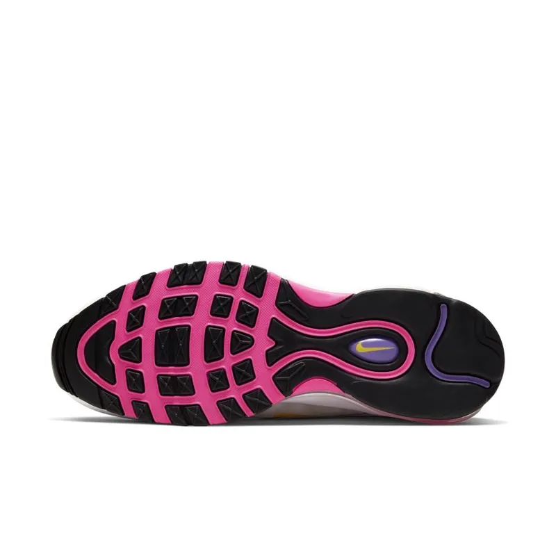 Nike Air Max 97 White Dynamic Yellow Violet (921826-106)