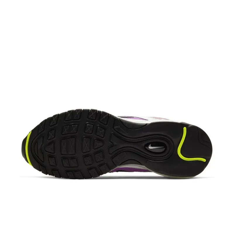 Nike Air Max 97 White Electro Green Fuchsia Glow (Women’s) (CW5591-100)