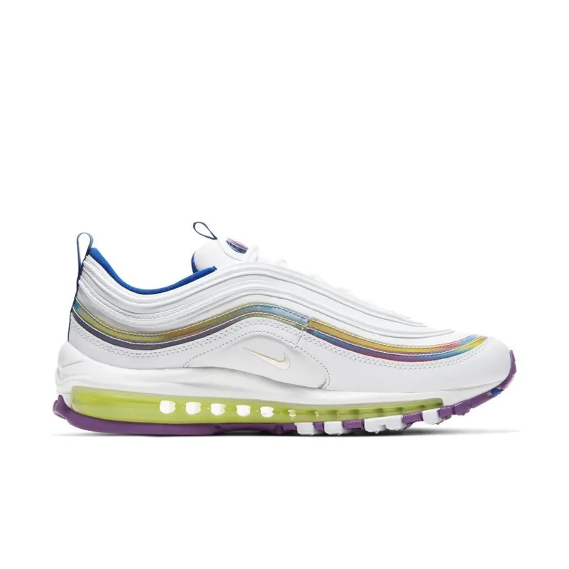 Nike Air Max 97 White Iridescent Stripes (Women’s) (CW2456-100)
