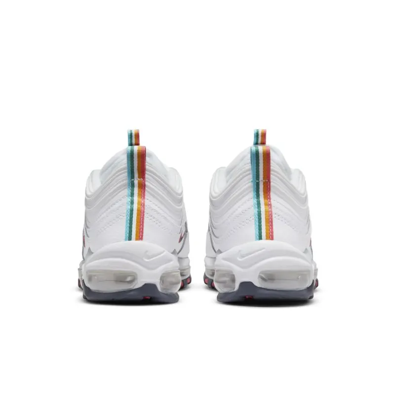 Nike Air Max 97 White Multi Color Pull Tabs (Women’s) (DH1592-100)