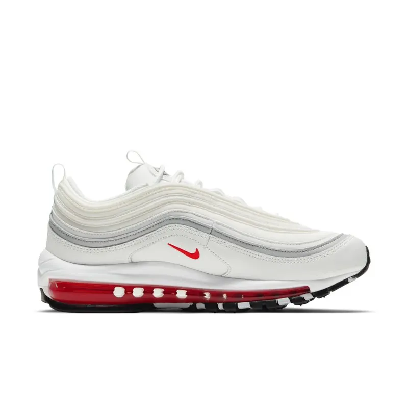 Nike Air Max 97 White Siren Red (Women’s) (DA9325-101)