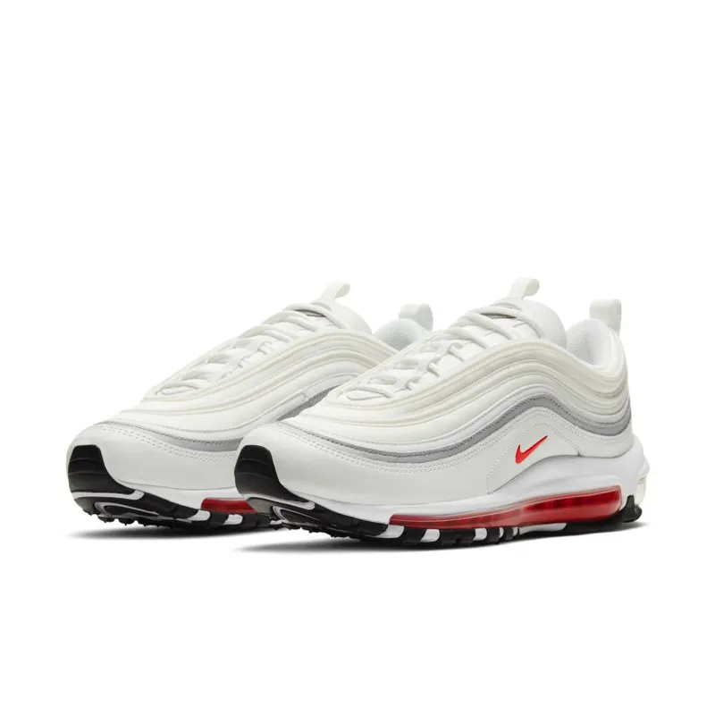 Nike Air Max 97 White Siren Red (Women’s) (DA9325-101)
