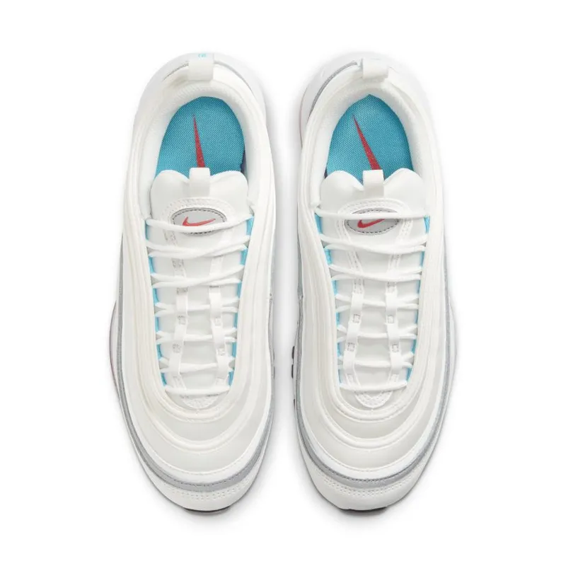 Nike Air Max 97 White Siren Red (Women’s) (DA9325-101)