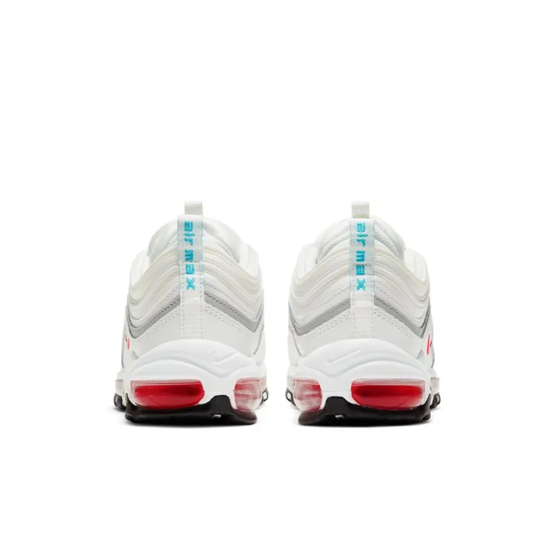 Nike Air Max 97 White Siren Red (Women’s) (DA9325-101)