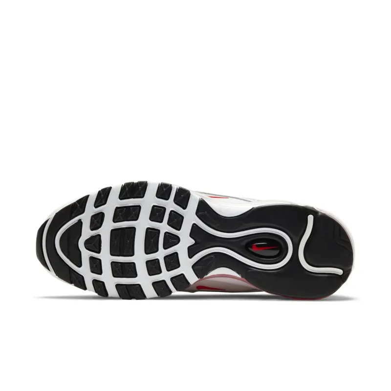 Nike Air Max 97 White Siren Red (Women’s) (DA9325-101)