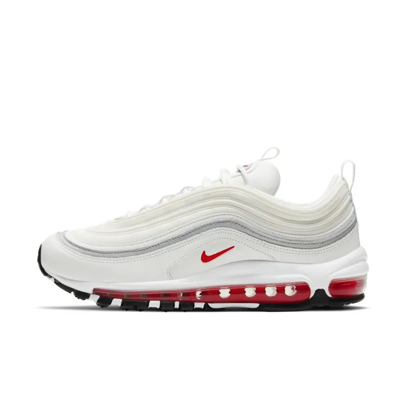 Nike Air Max 97 White Siren Red (Women’s) (DA9325-101)