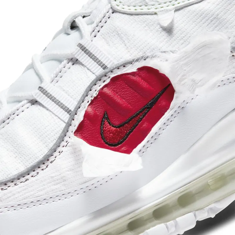 Nike Air Max 98 Cut Away White (Women’s) (CJ0634-101)