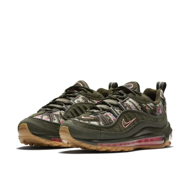 Nike Air Max 98 Floral Sequoia (Women’s) (AQ6468-300)