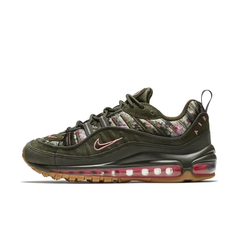 Nike Air Max 98 Floral Sequoia (Women’s) (AQ6468-300)