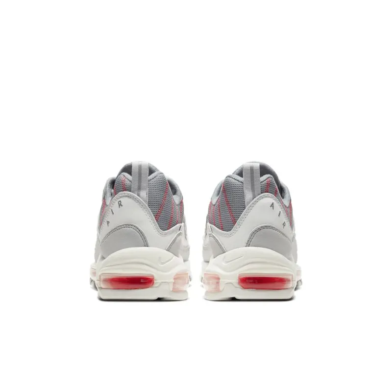 Nike Air Max 98 Grey Sail Habanero Red (CJ0592-001)
