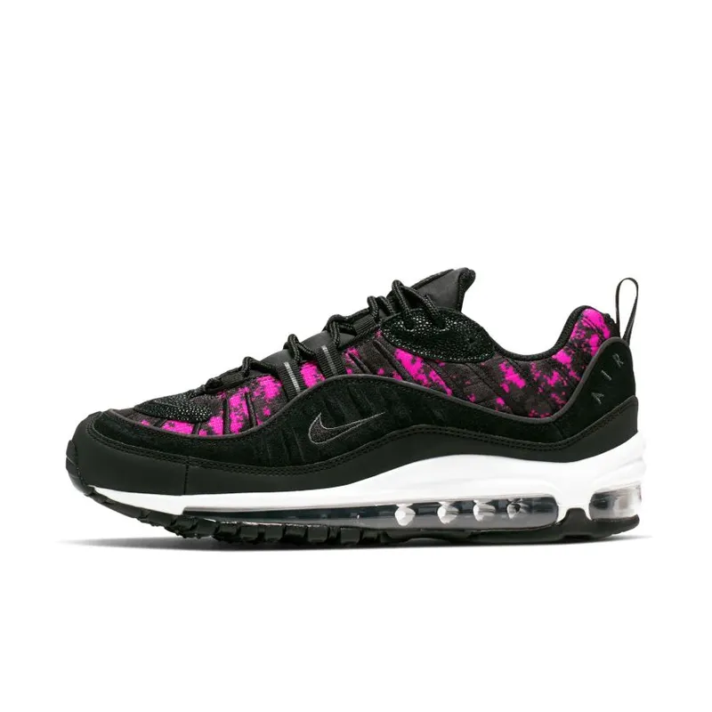 Nike Air Max 98 Pixel Black Hyper Pink (Women’s) (CI2672-001)