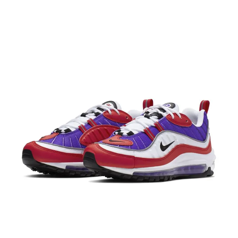 Nike Air Max 98 Psychic Purple University Red (Women’s) (AH6799-501)
