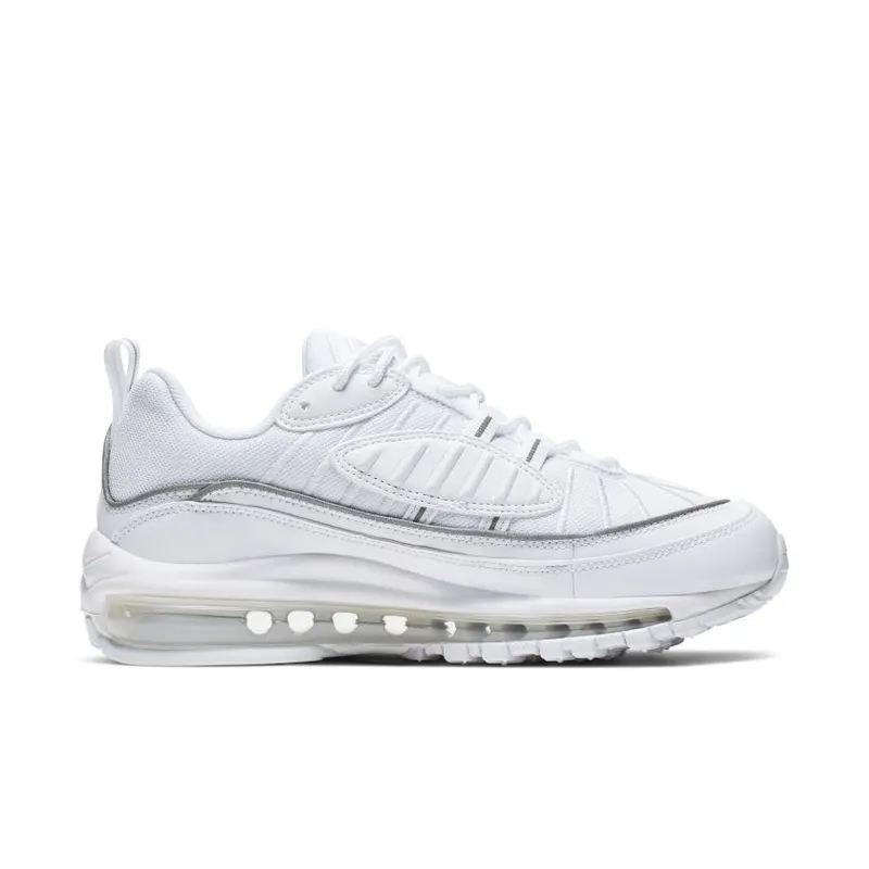Nike Air Max 98 Triple White (Women’s) (AH6799-114)