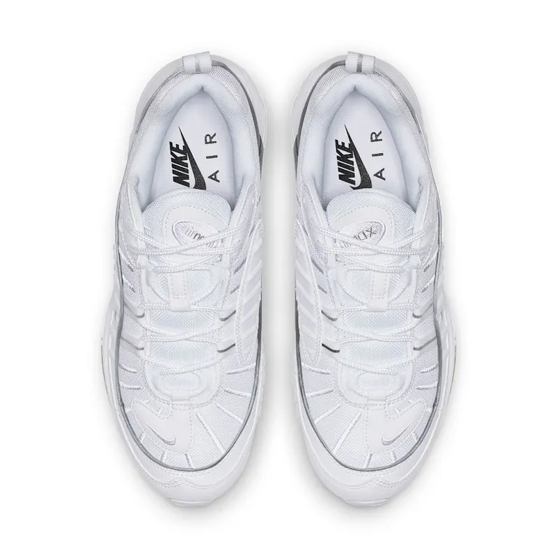 Nike Air Max 98 Triple White (Women’s) (AH6799-114)