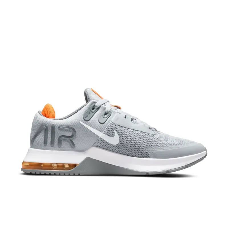 Nike Air Max Alpha Trainer 4 Wolf Grey Cool Grey Total Orange White (CW3396-007)