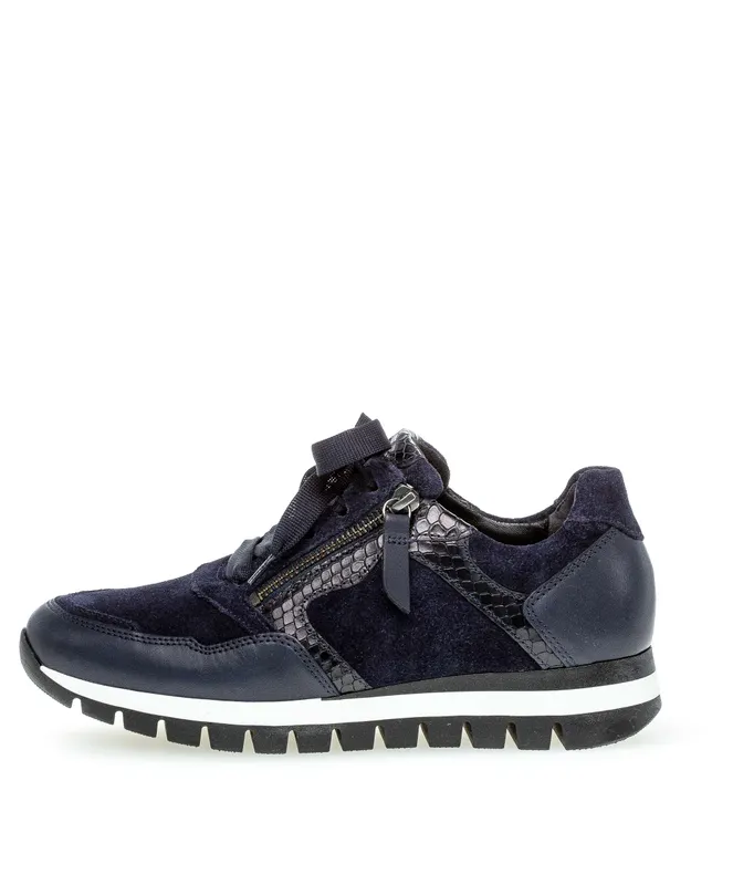 Gabor Lage sneakers Blauw (36.438.36)