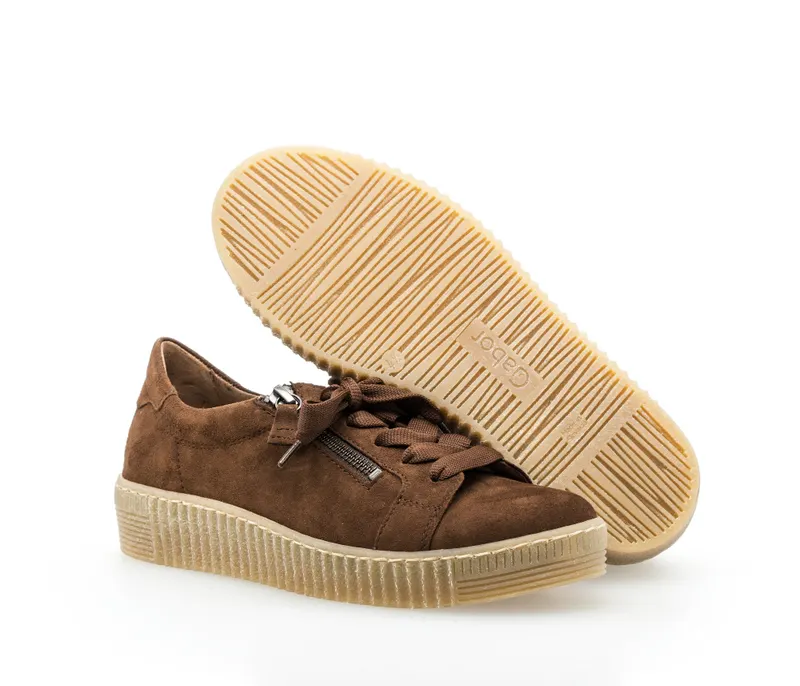 Gabor Lage sneakers Bruin (33.334.18)