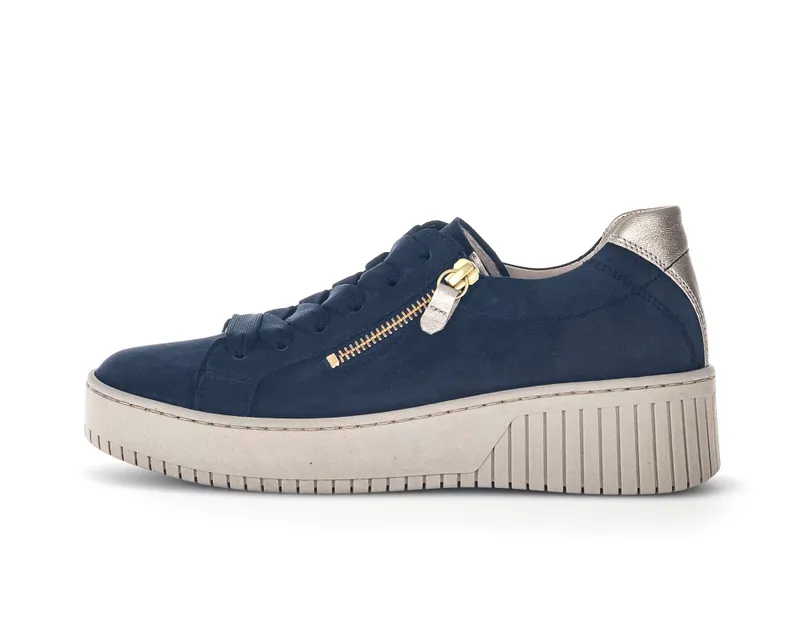 Gabor Lage sneakers Blauw (33.230.10)