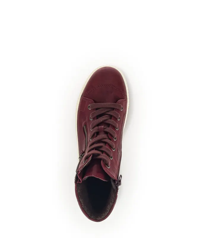 Gabor Hoge sneakers Rood (33.754.55)