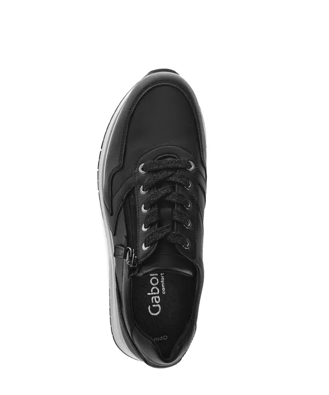 Gabor Lage sneakers Zwart (36.448.67)