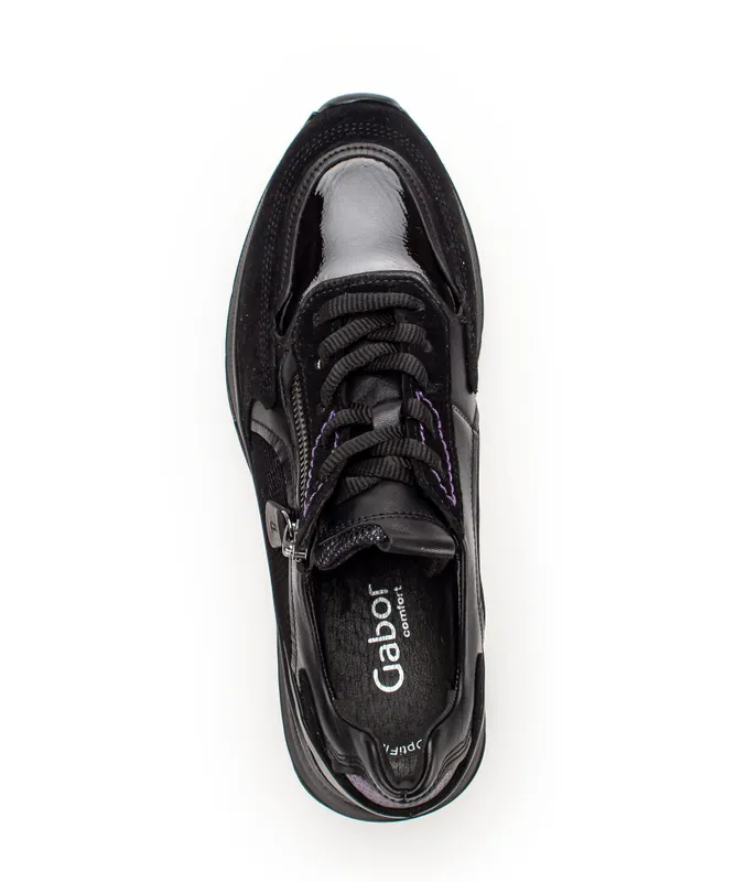 Gabor Lage sneakers Zwart (36.598.37)