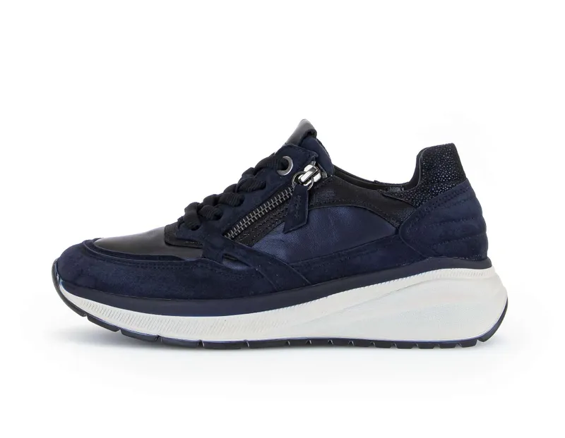Gabor Lage sneakers Blauw (36.596.66)